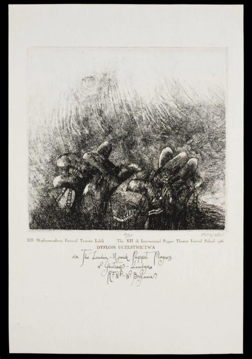 George Speaight Punch & Judy Collection, by Michal Klis, 1986