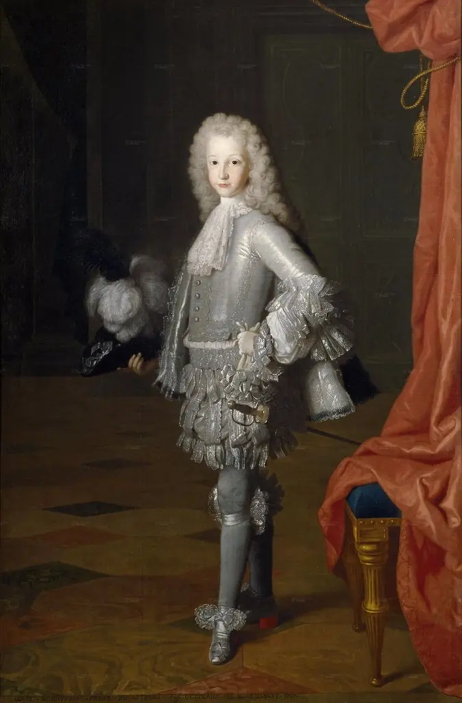 Louis I, Prince of Asturias, by Michel Ange Houasse