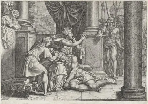 Samson and Delilah, by Michel Corneille