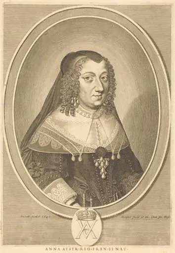 Anne of Austria, by Michel Lasne