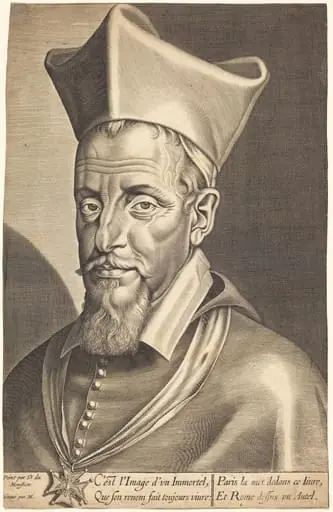 François La Rochefoucauld, by Michel Lasne