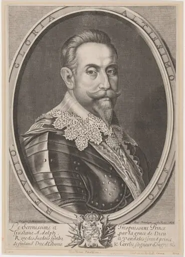 Gustavus Adolphus, by Michel Lasne