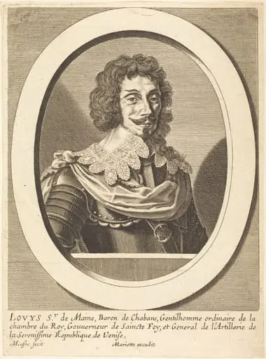 Louis Sieur de Maine, by Michel Lasne