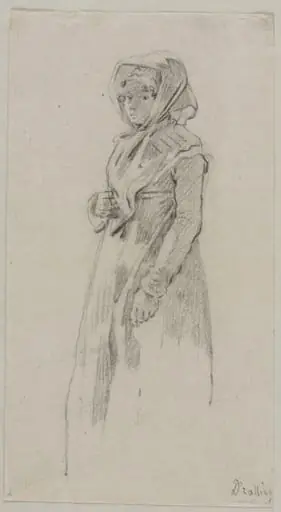 Figure of a Woman, by Michel Martin Drolling
