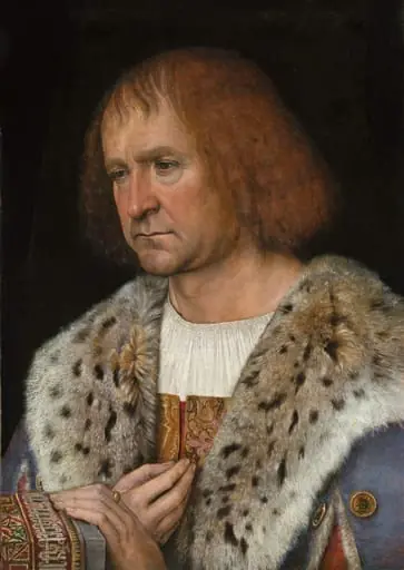 Portrait of Diego de Guevara (?), by Michel Sittow