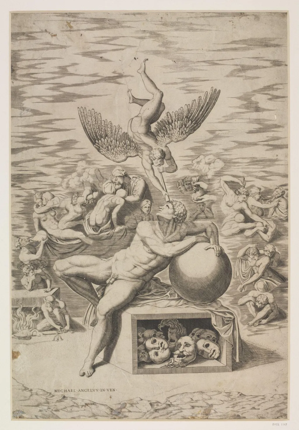 Dream of Human Life, by Michelangelo, 1550