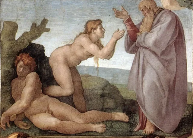 The Creation of Eve, by Michelangelo