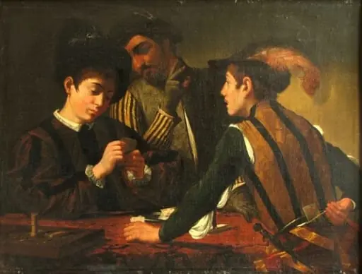 Trișorii, by Michelangelo Merisi Caravaggio