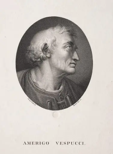 Portrait of Amerigo Vespucci, by Michele Bisi