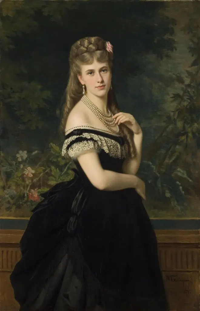 Portrait of Berg, by Michele Gordigiani