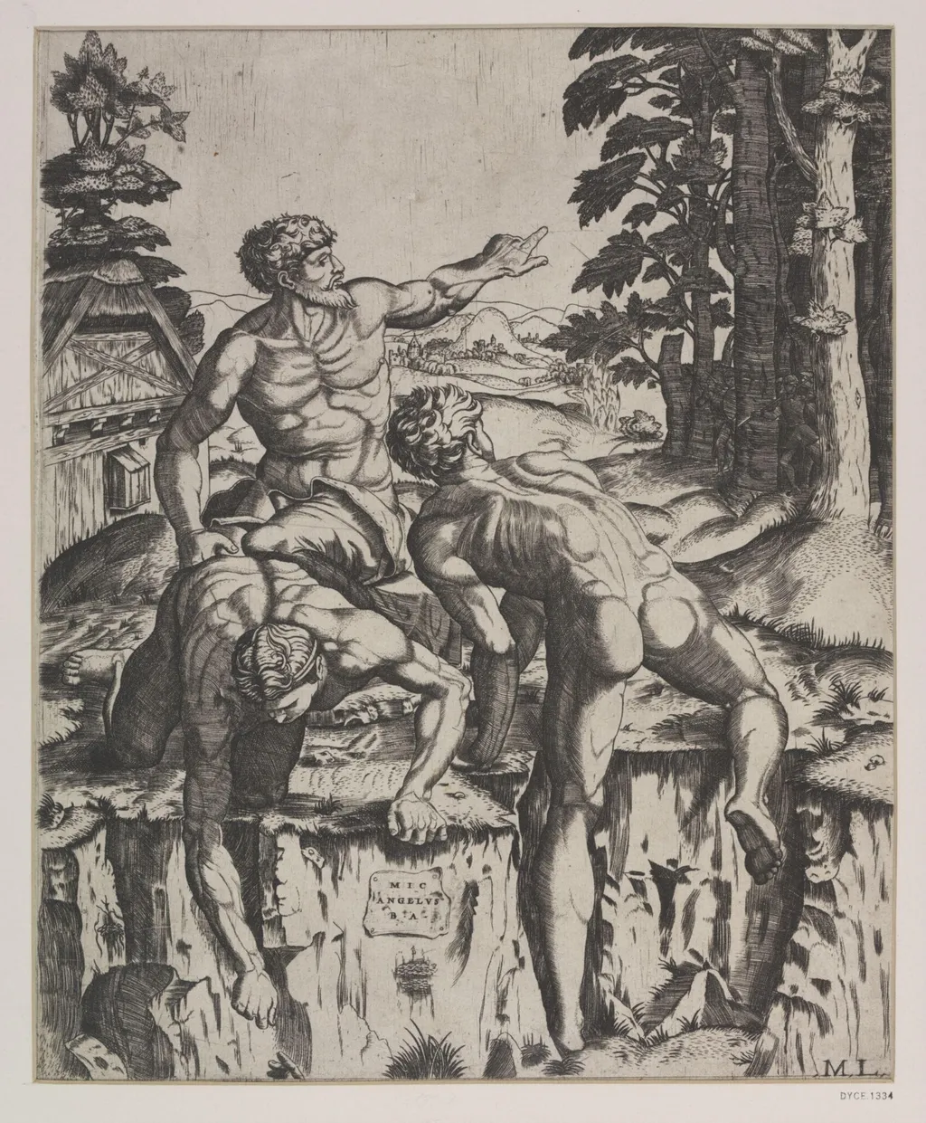 The Bathers, by Michele Greco Lucchese, 1550