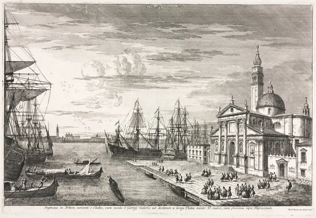 S. Giorgio Maggiore, by Michele Marieschi, 1741