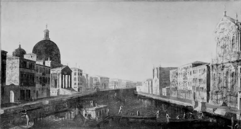 View of Canale Grande in Venice, by Michele Marieschi, oil
