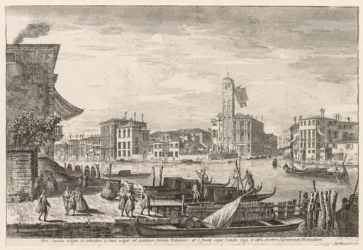 Views of Venice: Cannaregio, by Michele Marieschi
