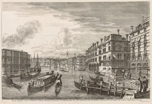 Views of Venice: Grand Canal, by Michele Marieschi