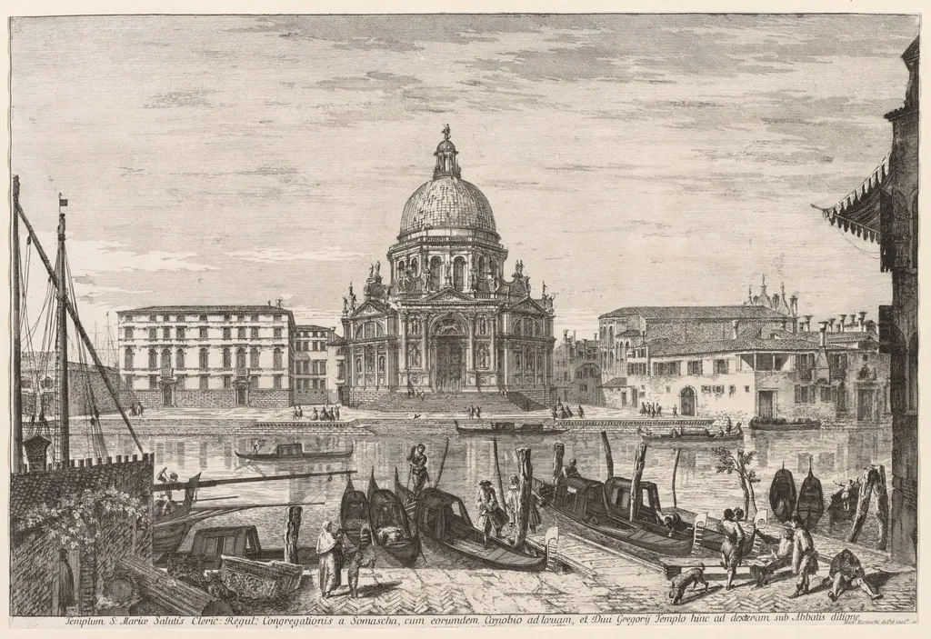 Views of Venice: S. M. Della Salute, by Michele Marieschi, 1741