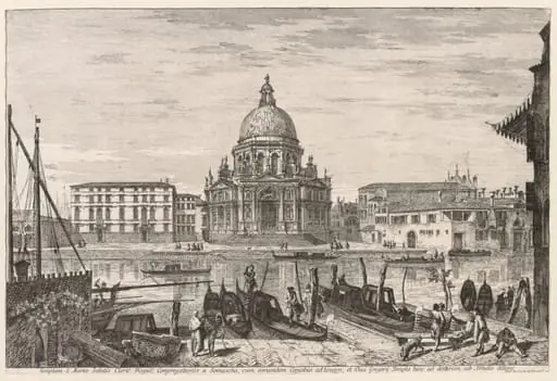 Views of Venice: S. M. Della Salute, by Michele Marieschi