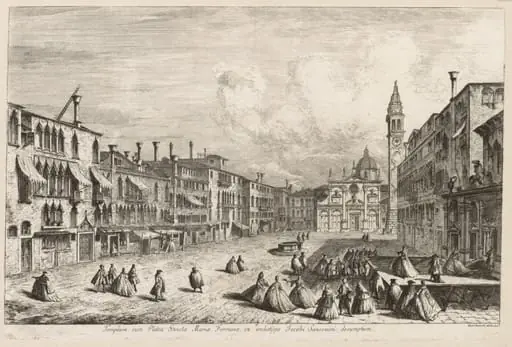 Views of Venice: S. Maria Formosa, by Michele Marieschi