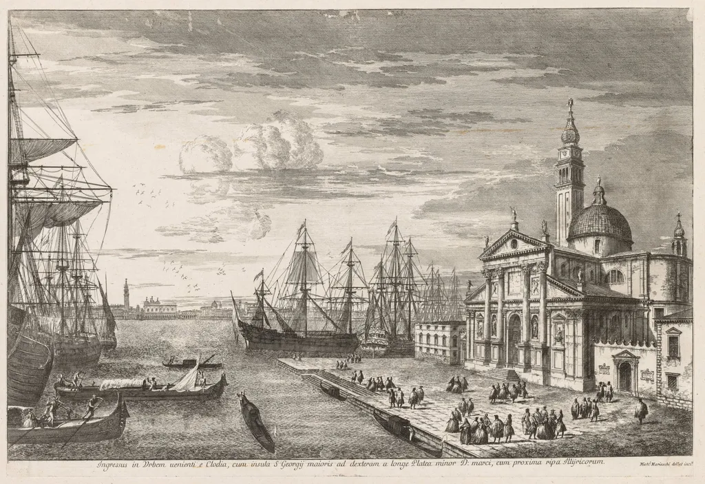 Views of Venice: The Basin of St. Mark's, by Michele Marieschi, 1741