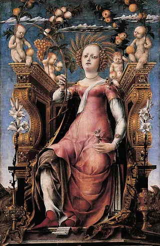 Thalia, by Michele Pannonio