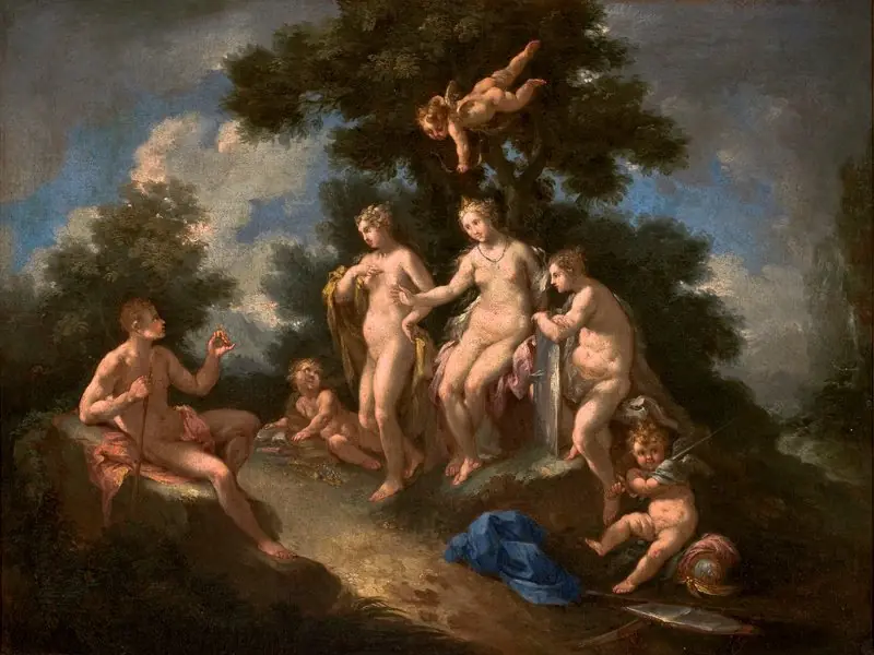 The Judgement of Paris, by Michele Rocca