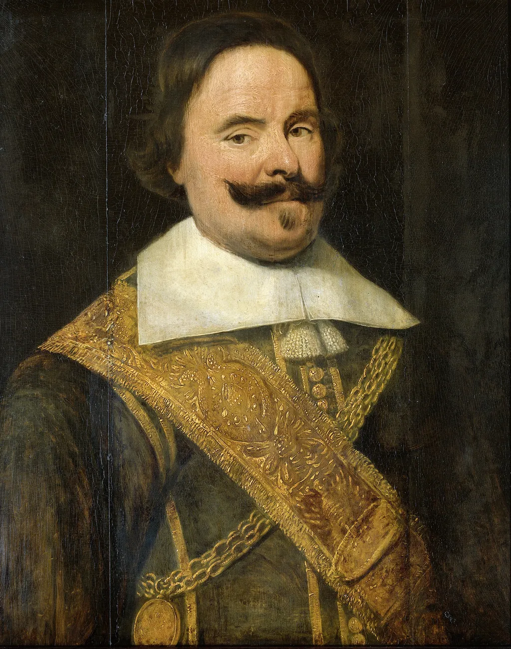 Michiel Adriaensz de Ruyter (1607-1676). Vice Admiral, oil, 1897