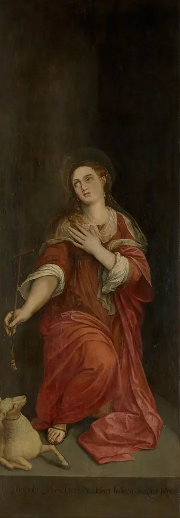 St Agnes, by Michiel Coxie