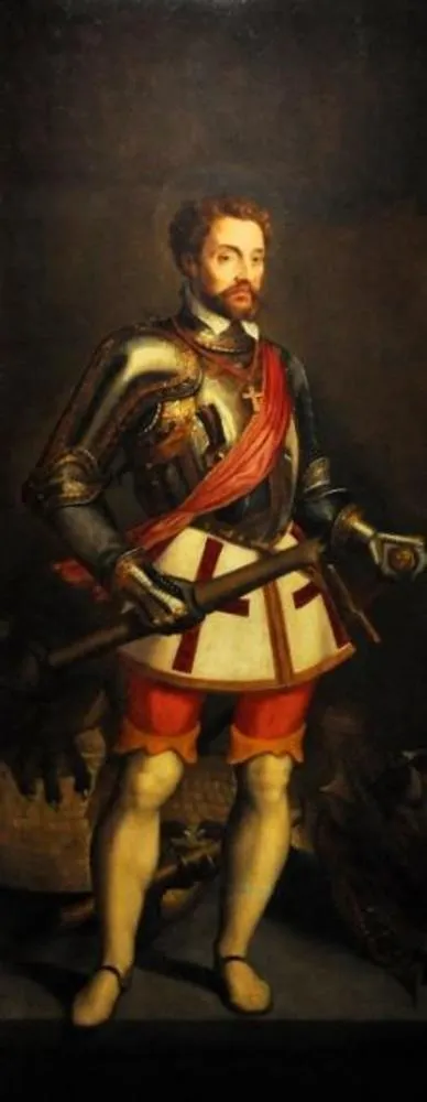 St George, by Michiel Coxie, oil, 1571