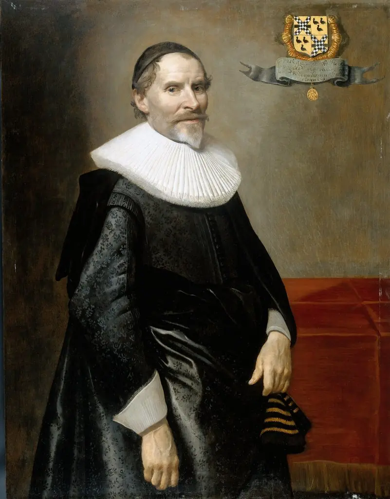 François van Aerssen (1572-1641), heer van Sommelsdijk, de Plaat en Spijk. Diplomaat in dienst van de Verenigde Nederlanden, by Michiel Jansz van Mierevelt