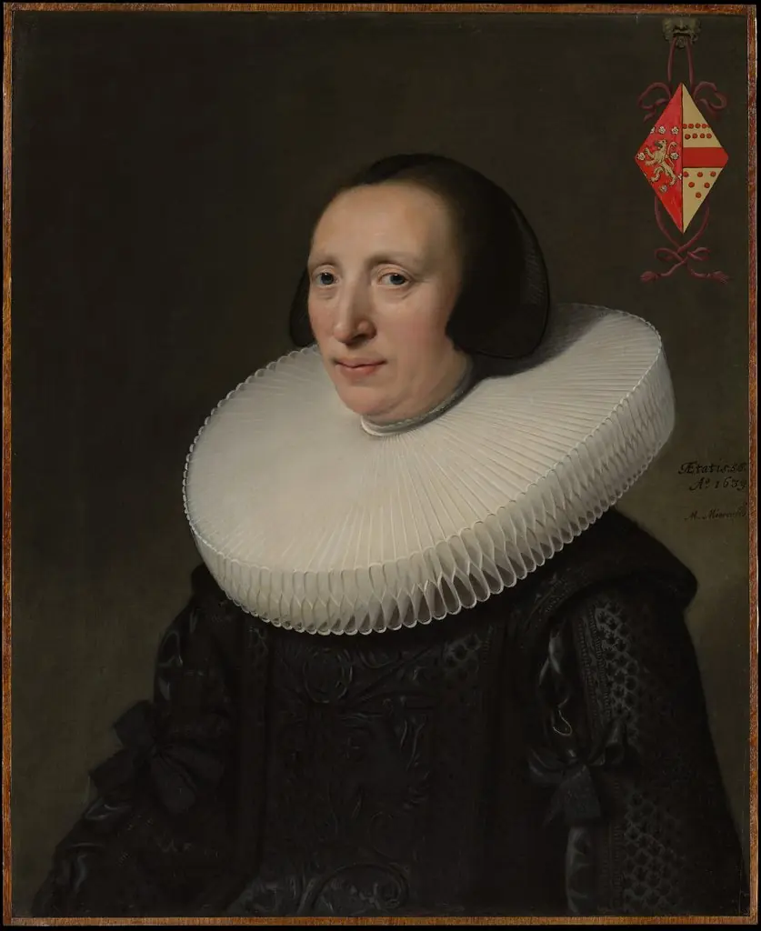 Margaretha van Clootwijk (born about 1580/81, died 1662), Wife of Jacob van Dalen, by Michiel Jansz van Mierevelt