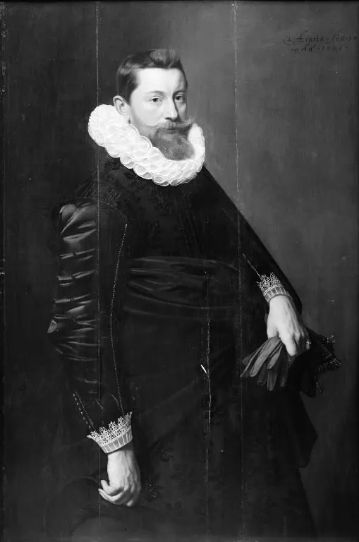 Portrait of a Gentleman, by Michiel Jansz van Mierevelt, oil, 1621