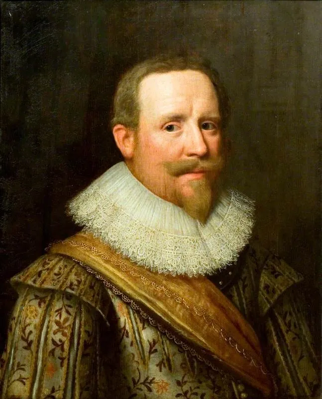 Portrait of a Man Wearing a Ruff, by Michiel Jansz van Mierevelt, oil, 1627