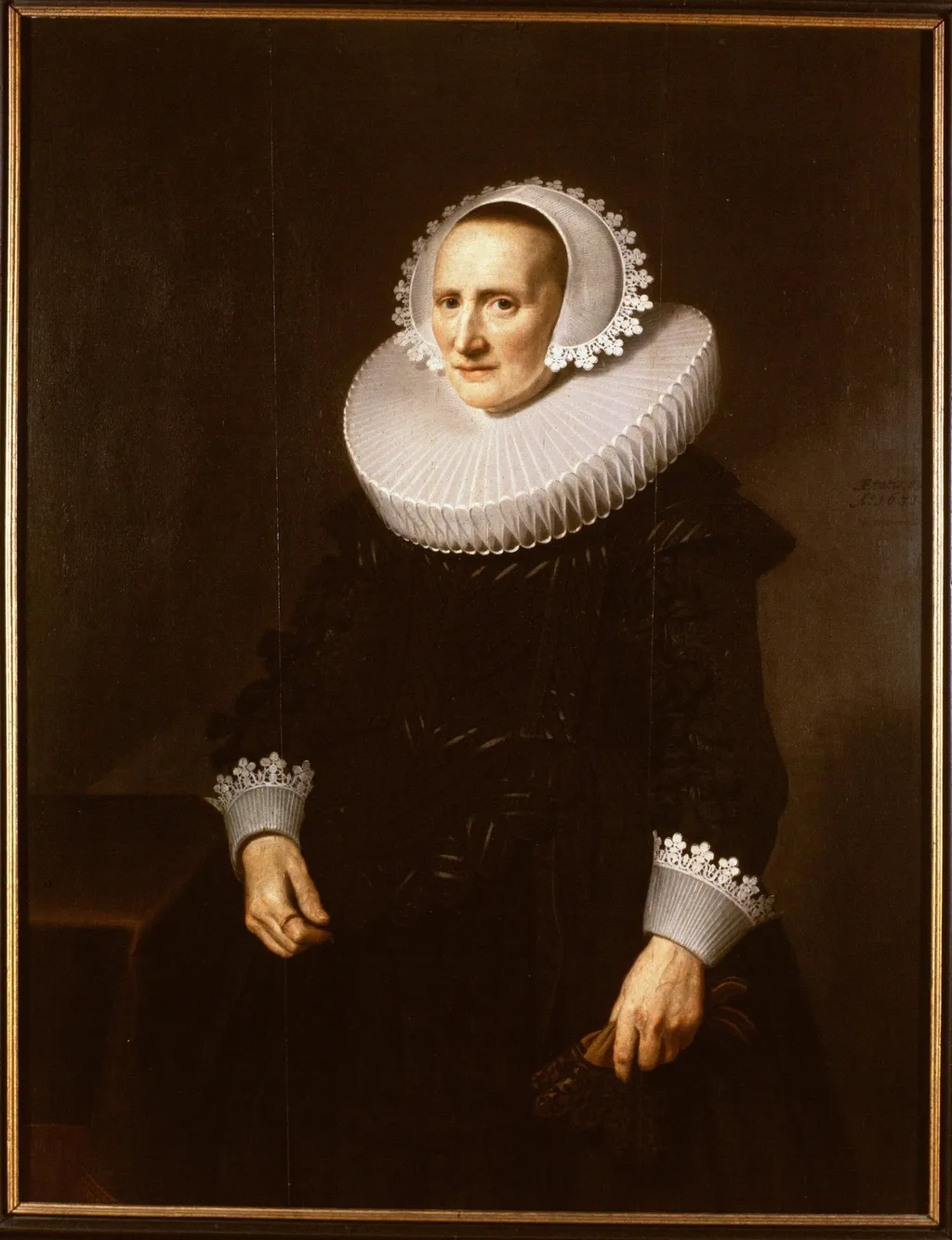 Portrait of Catharina Wielant (1572-1633), by Michiel Jansz van Mierevelt, oil, 1631