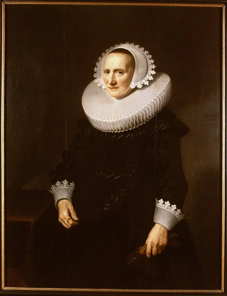 Portrait of Catharina Wielant (1572-1633), by Michiel Jansz van Mierevelt