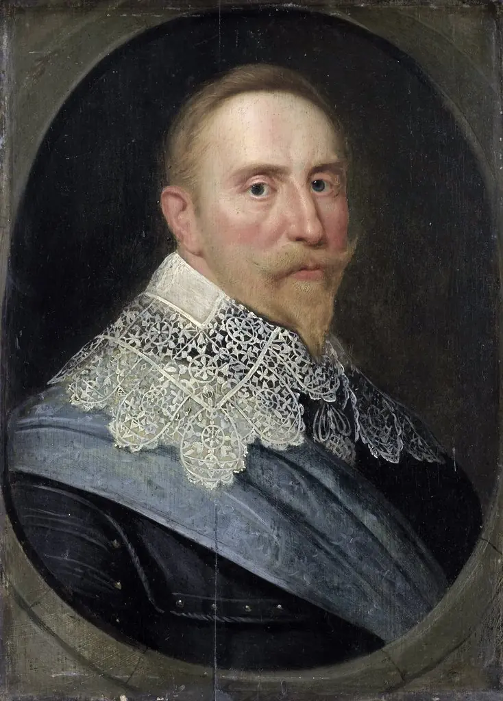 Portrait of Gustav II Adolf (1594-1632), King of Sweden, by Michiel Jansz van Mierevelt