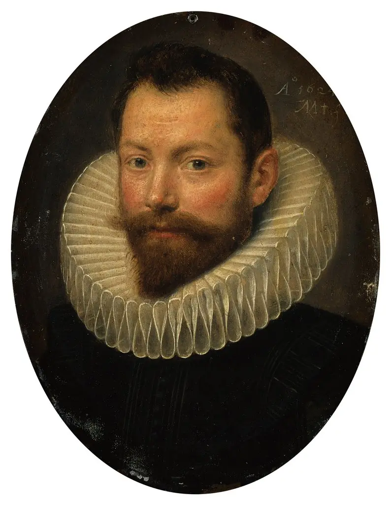Portrait of young man, by Michiel Jansz van Mierevelt