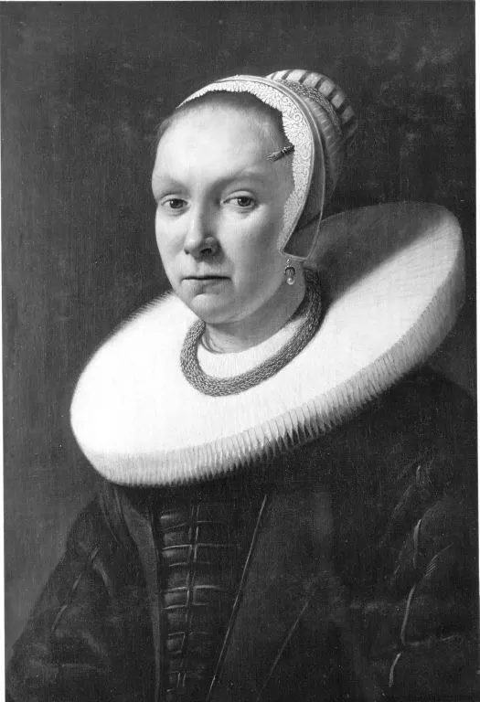 Bildnis einer jungen Frau (zugeschrieben), by Michiel Nouts, unspecified, 1660