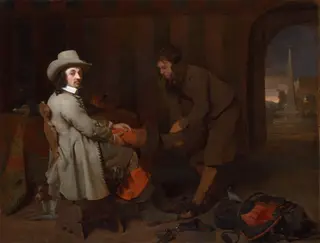 Anthonij de Bordes and His Valet