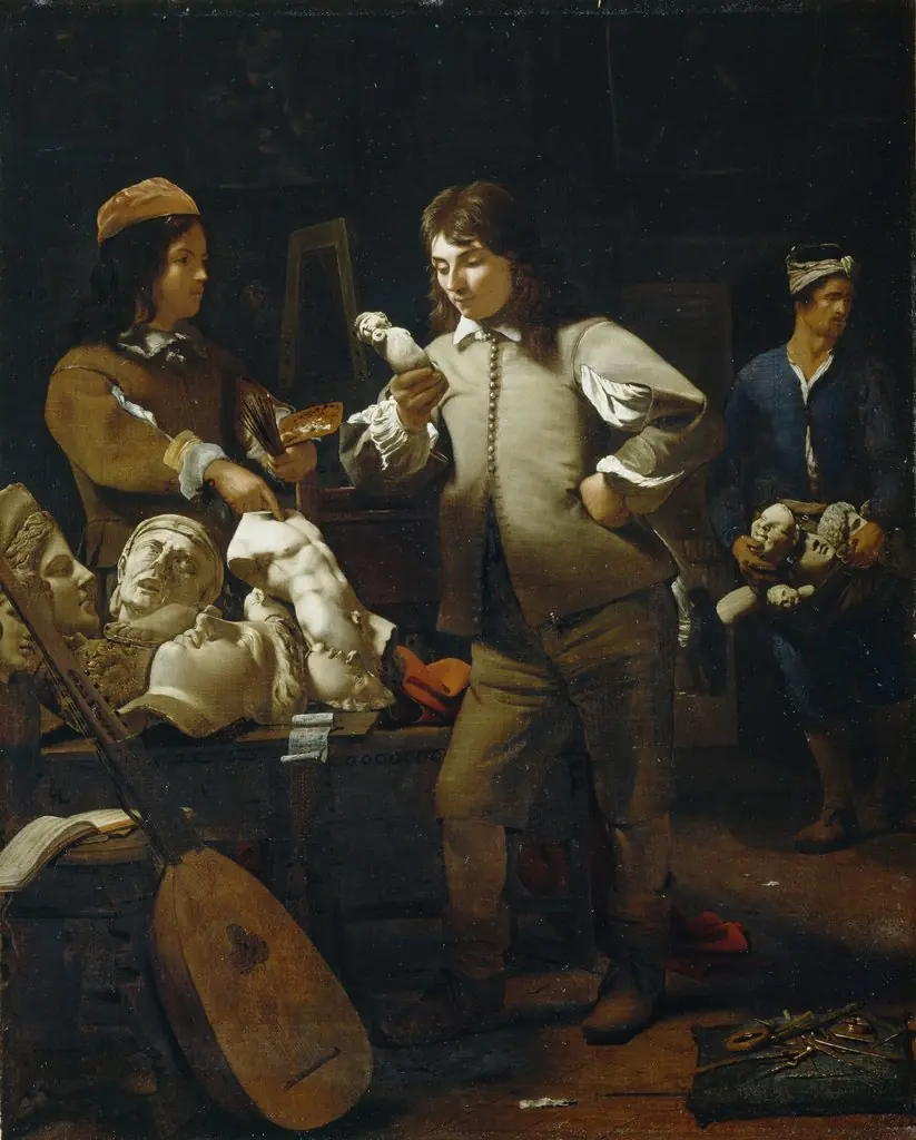 In the Studio, by Michiel Sweerts