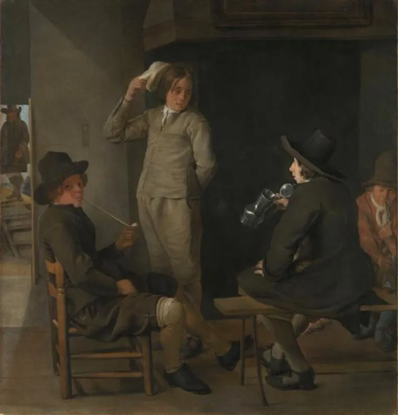 Tavern Scene, by Michiel Sweerts, oil, 1640