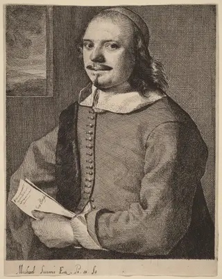 Willem van der Borcht, by Michiel Sweerts