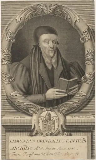Edmund Grindal, Archbishop of Canterbury, by Michiel van der Gucht