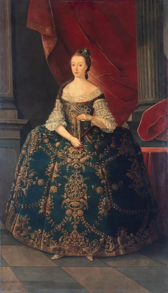 Portrait of Maria Francisca, Princess of Brasil and Beira, by Miguel António do Amaral