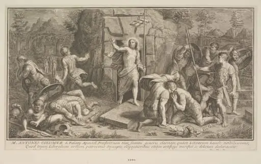 Tapestries in the Vatican, after designs by Raphael, by Miguel de Sorellò
