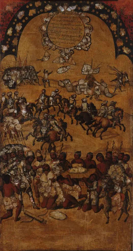 Conquest of Mexico, Tablet 2, by Miguel Gonzales