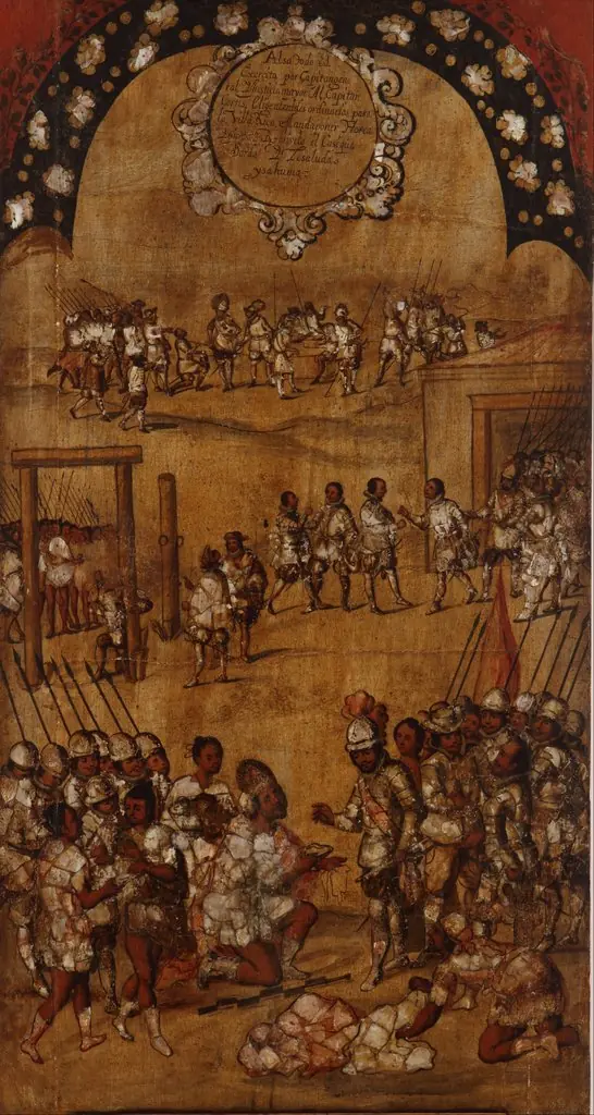 The Conquest of Mexico, Tablet 3, by Miguel Gonzales