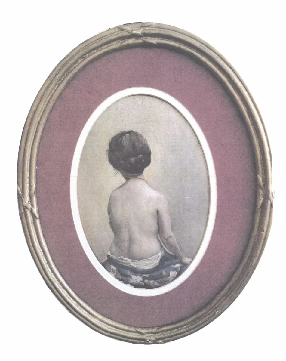 Nud văzut cu spatele, by Mihai Mișu Teișanu, unspecified, 1923