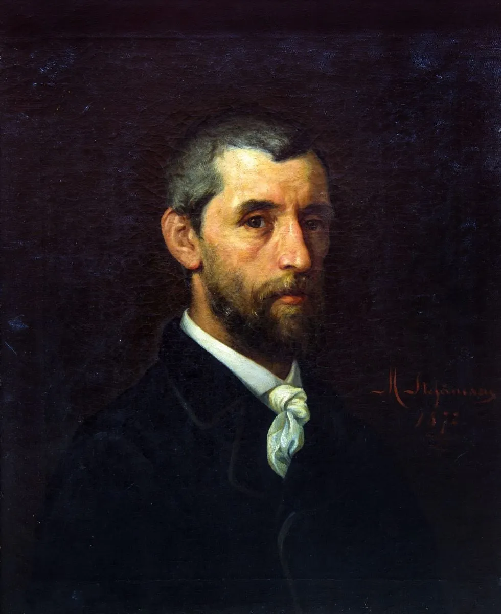 Portretul lui C. Demetriad, by Mihail Ștefănescu, 1872