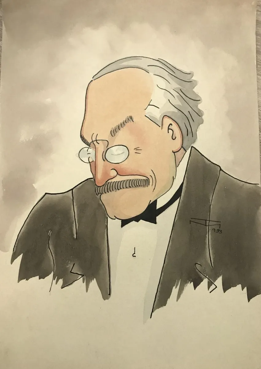 I.G. Duca, by Mihail Tacorian, unspecified