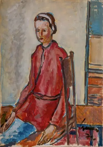 Portret de fetiță, by Mihăilescu-Craiu Victor